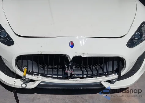 2014 Maserati Granturismo Mc/Sport из США, поврежденный, VIN ZAM45VMAXE0093339